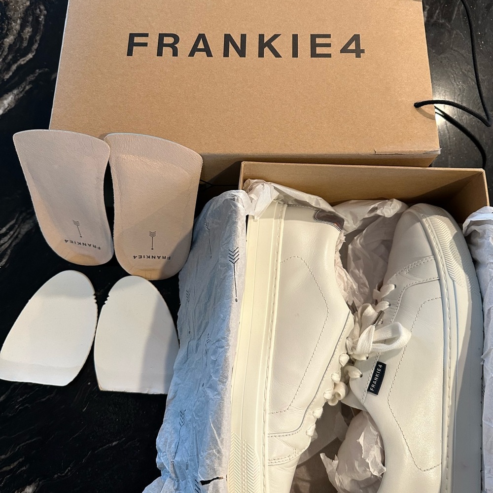 FRANKiE4 Women's White Sneakers